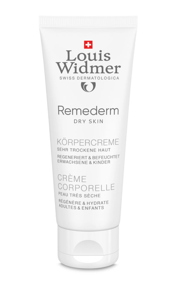 Louis Widmer Remederm Dry Skin Lichaamscrème Licht Geparfumeerd