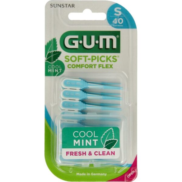 Soft picks comfort flex mint small