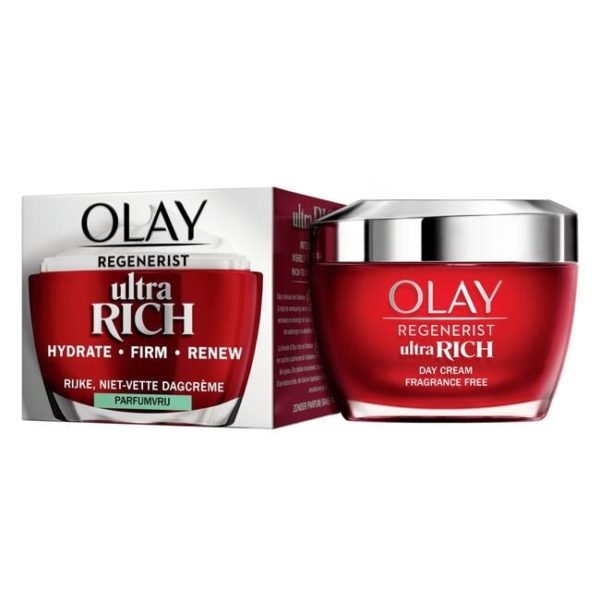 olay regenerist dagcreme ultra rich parfumvrij 50 ML