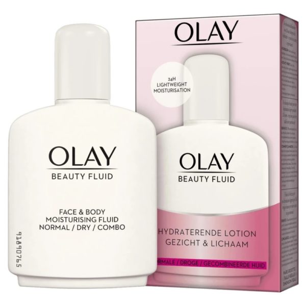 olay essentials beauty fluid norm./droge/gecom. huid dagelijkse lotion 100 ML - Afbeelding 2