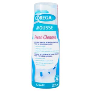 corega cleanse mousse fresh 125m