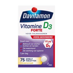 Vitamine D3 forte smelttablet