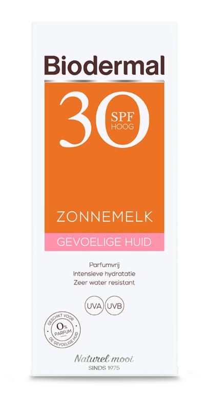 Zonnemelk SPF30 gevoelige huid