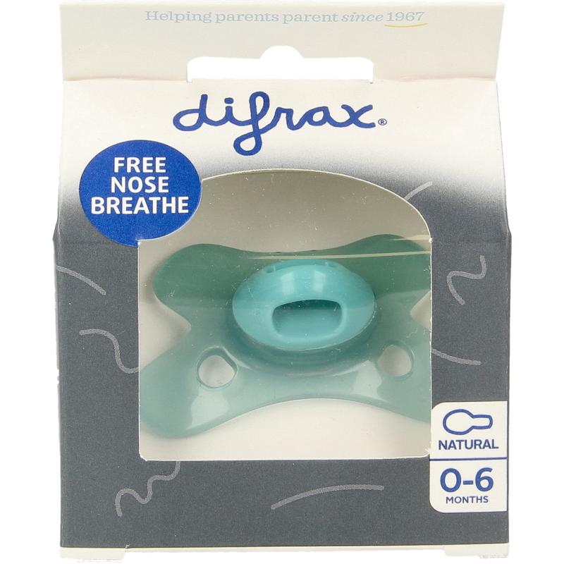 Natural Pacifier - I Love Papa - Difrax - 0 - 6 Months Difrax