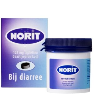 norit tabletten 125mg busje# 180s