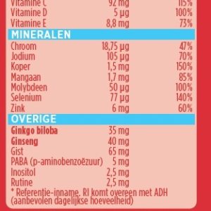 DAGRAVIT TOTAAL 30 VITAAL 60T