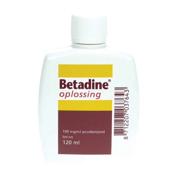 betadine oplossing 120 ML - Afbeelding 2