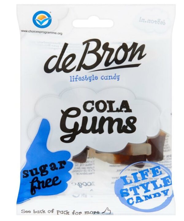 de bron cola gums suikervrij 100 GR