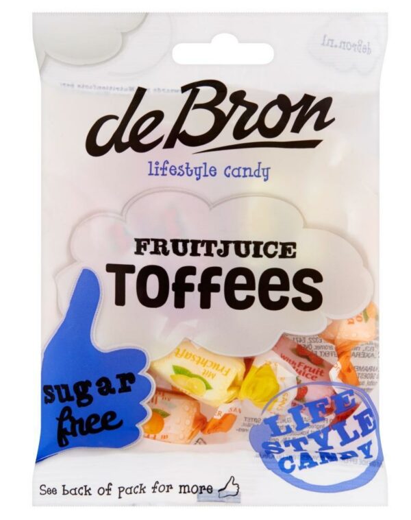 de bron fruittoffee gemengd suikervrij