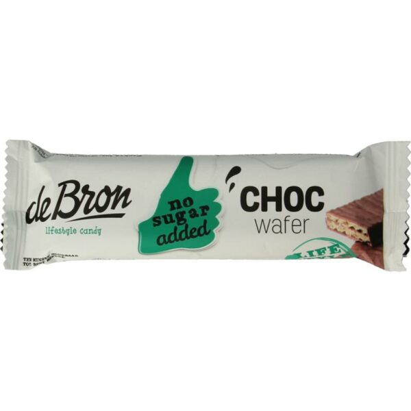 Choc wafer suikervrij