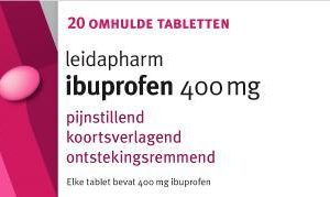 LEIDA IBUPROFEN 400MG UAD# 20T