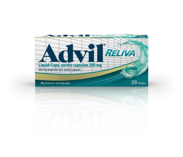 Advil reliva liquid caps 200mg