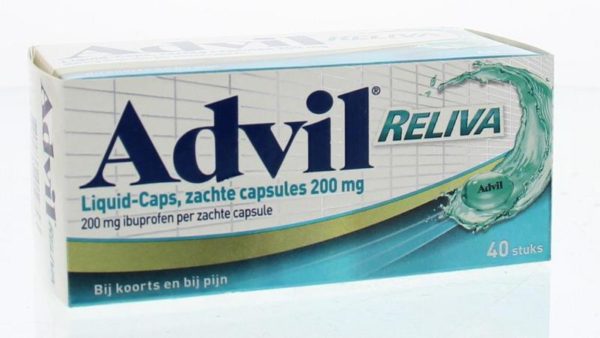 Advil reliva liquid capsules 200