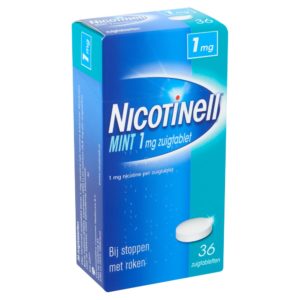 NICOTINELL ZUIGTABLET 1MG MINT 36S