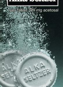 ALKA SELTZER 324MG ACETYL UAD# 20T
