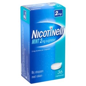NICOTINELL ZUIGTABLET 2MG MINT 36S