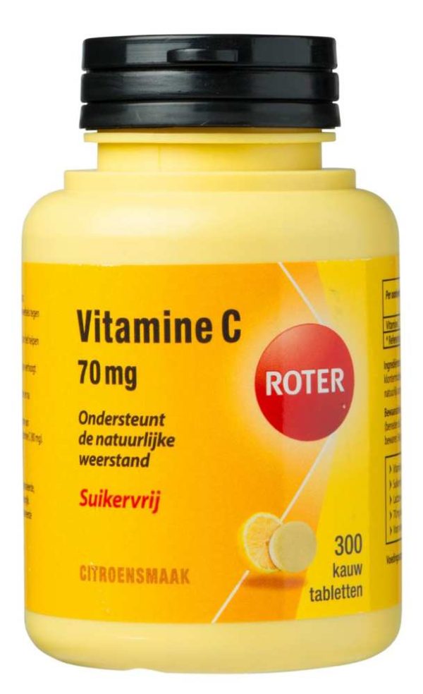 Vitamine C 70 mg suikervrij