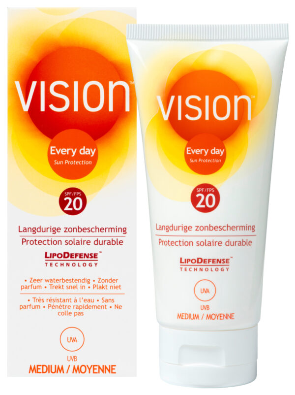 vision all day sunprotect f20- 100m