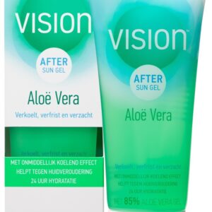 vision aftersun gel aloe vera 180m