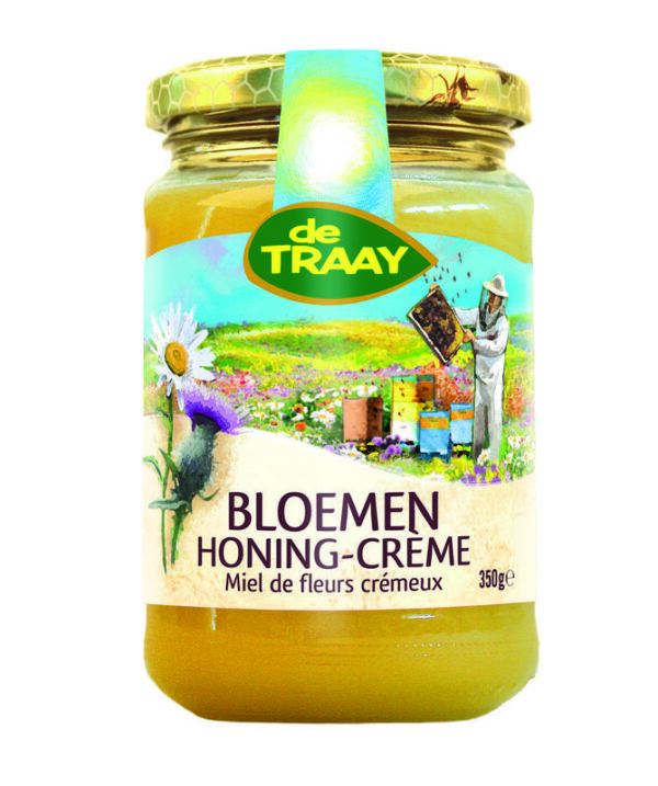 Bloemen honing creme