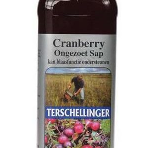 tersch cranberrysap ongezoet 750m