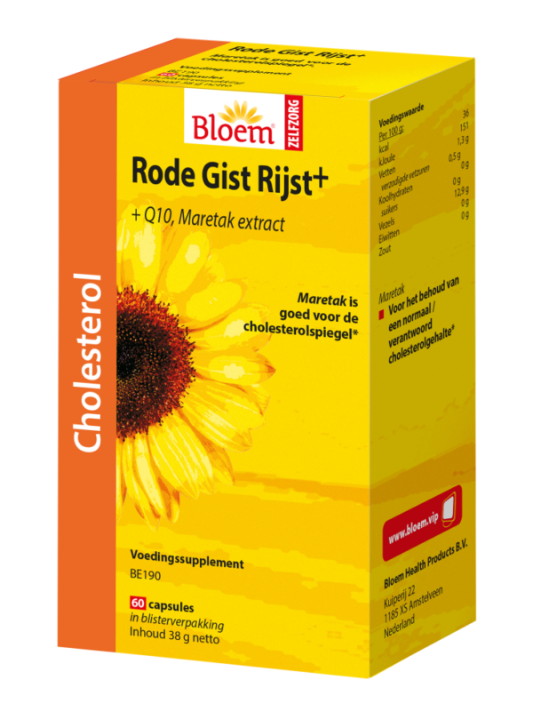 bloem rode gist rijst plus 190 60CP