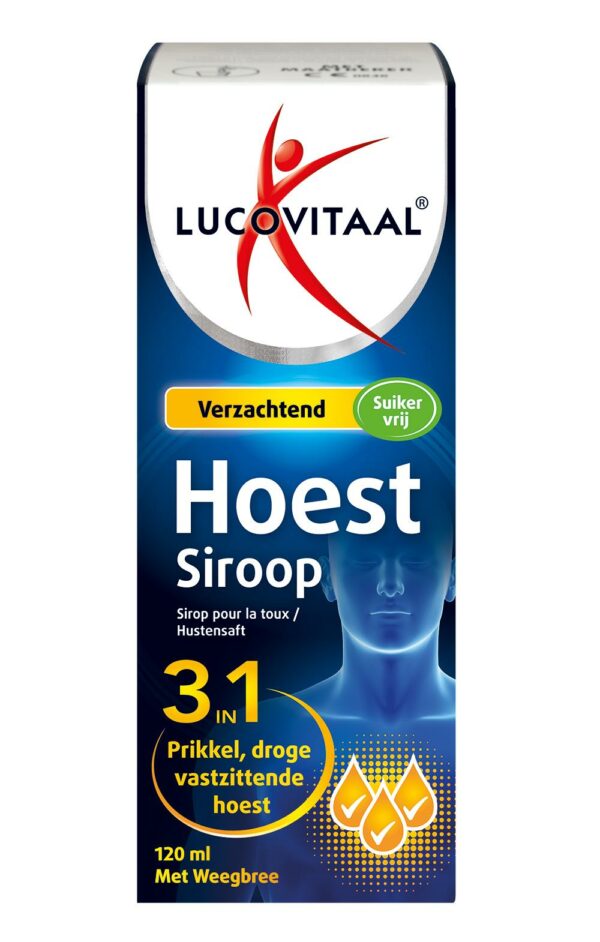 lucovitaal hoest siroop 3in1 120 ml