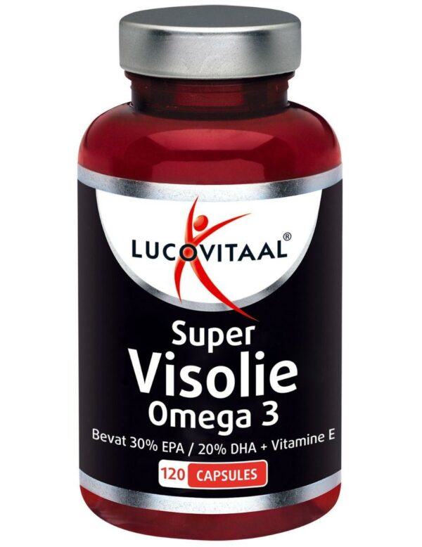 lucovitaal super visolie omega 3-6 120 CPS