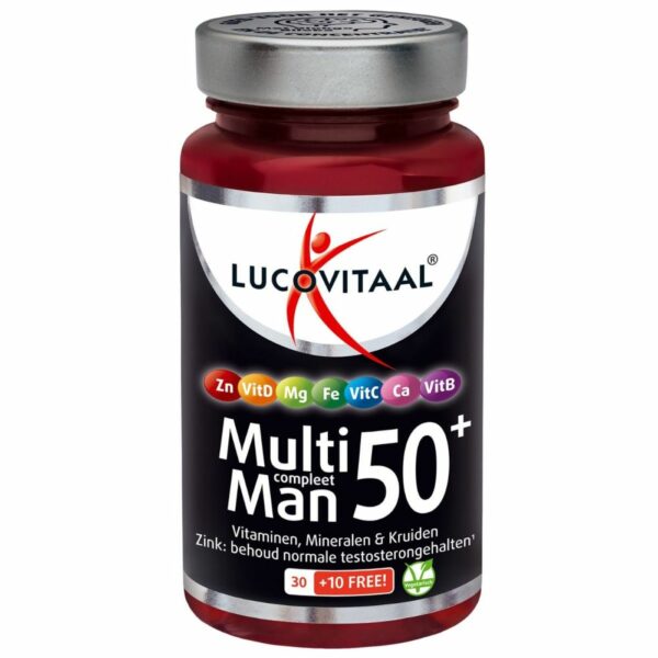 lucovitaal multi compleet man 50+ 40 TBL