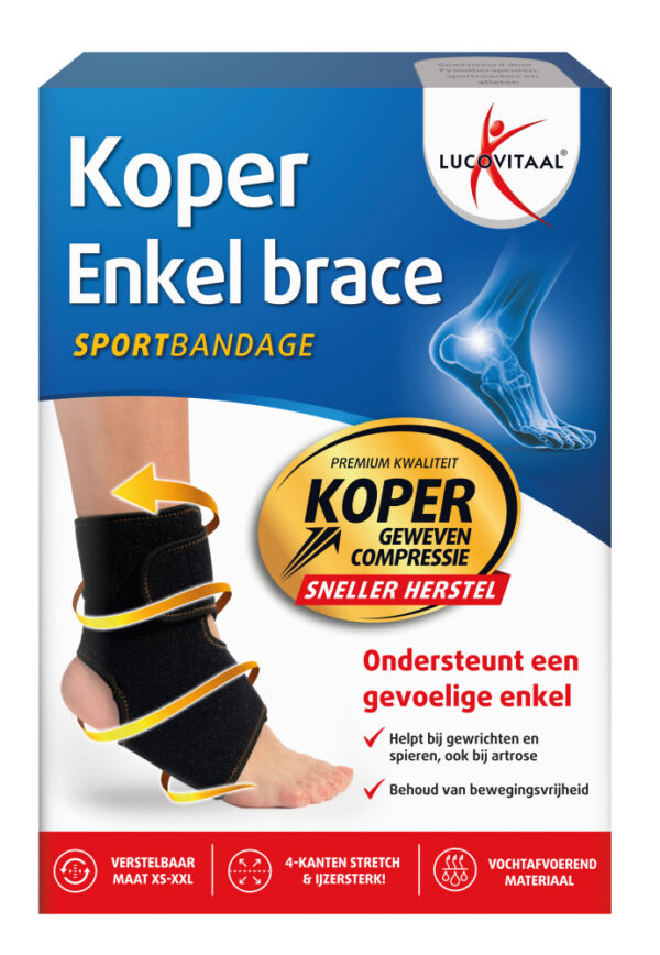 lucovitaal brace enkel gm 1ST - Afbeelding 2