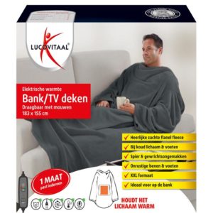 Electrische warmte bank/TV deken