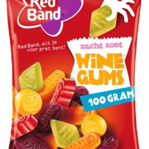 RED BAND WINEGUMS 100G