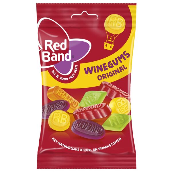 red band winegums 90GR