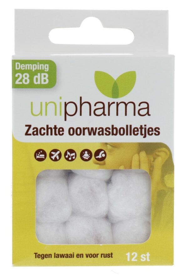 unipharma oorwasbolletjes 12ST