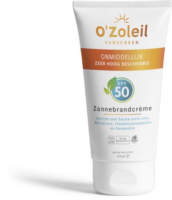 O'Zoleil Zonnebrandcreme SPF50 125 Milliliter - Afbeelding 2