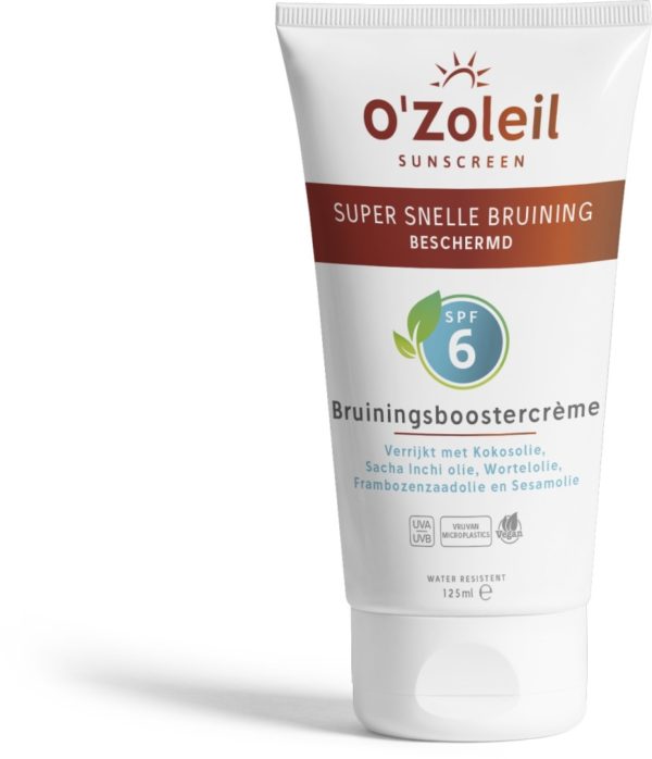 O'Zoleil Bruiningsbooster creme SPF6 125 Milliliter