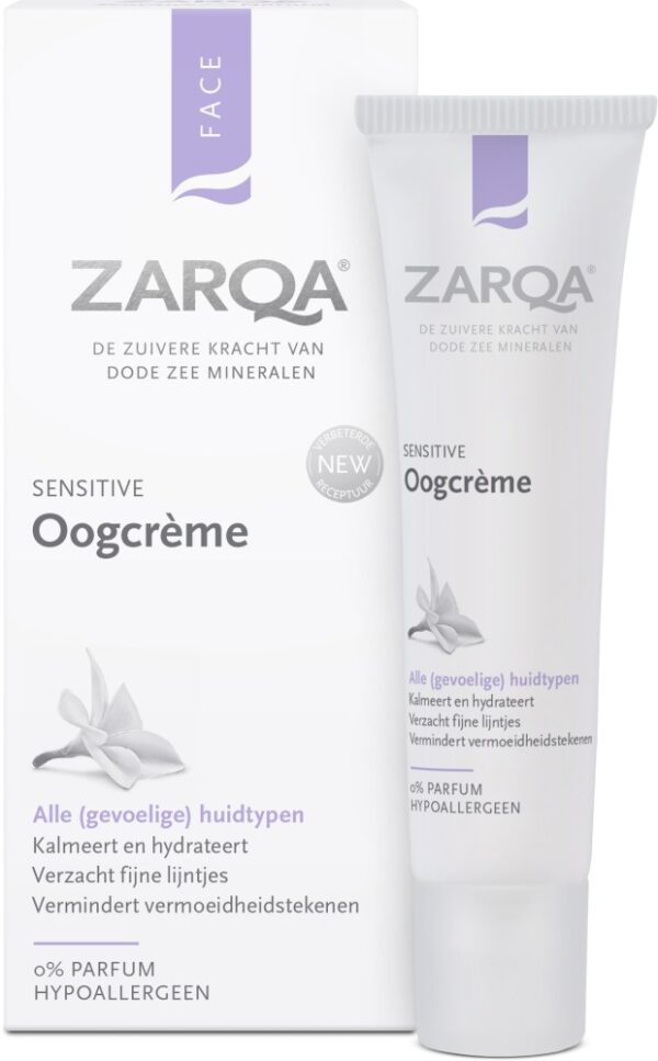 zarqa face oogcreme sensitive 15m