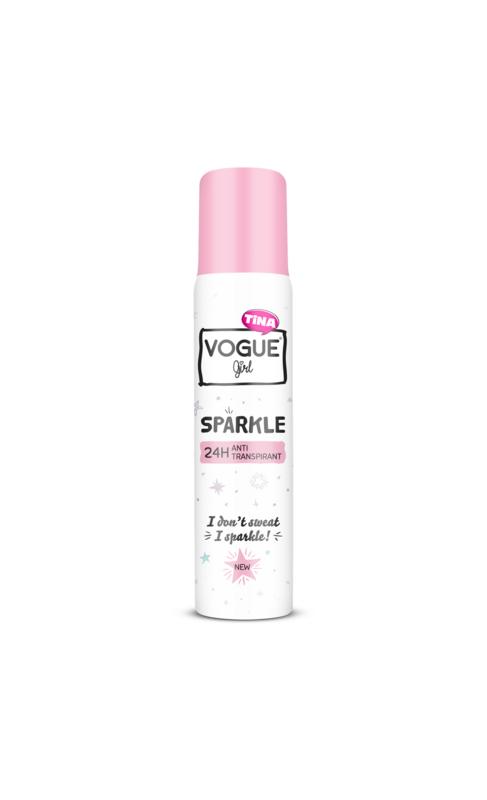 Girl deodorant anti transpirant sparkle