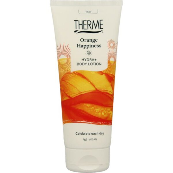 Orange happiness bodylotion