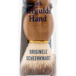 vergulde hand scheerkwast 1s