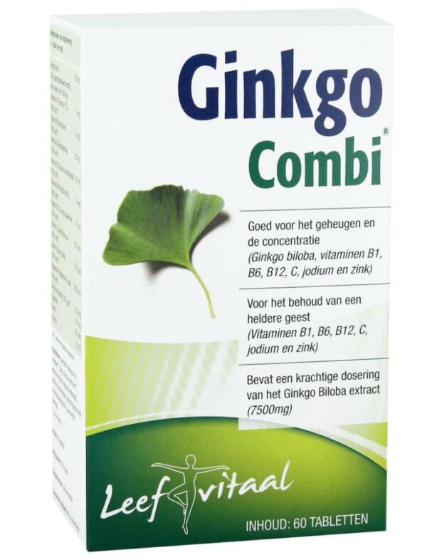 leef vitaal ginkgo combi 60t