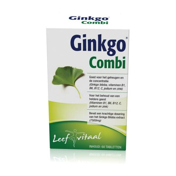 Ginkgo Combi 60 Tabletten - Afbeelding 2