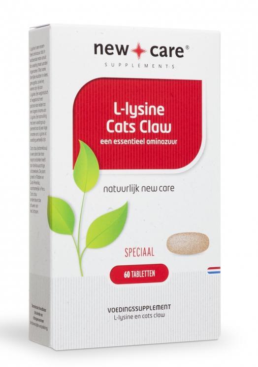 NEW CARE L-LYSINE   CATS CLAW60 TBL