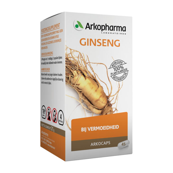 Arkocaps Ginseng bio 45 Capsules - Afbeelding 2