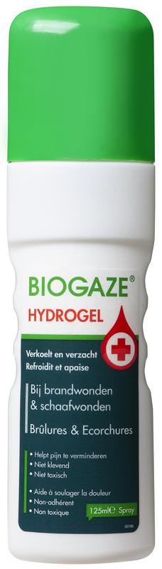 Hydrogel spray