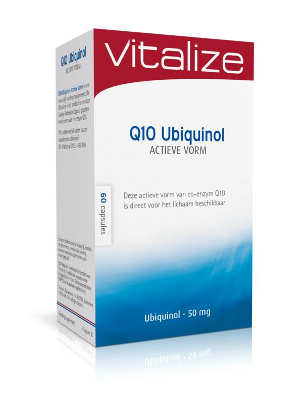 Q10 ubiquinol actieve vorm 50 mg