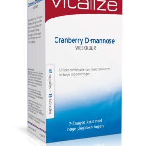 vitalize cranberry d-mannose 60s