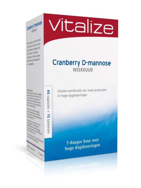 vitalize cranberry d-mannose 60s