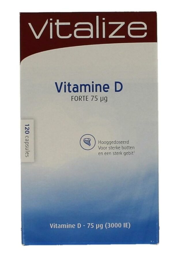 vitalize vitamine d forte75mcg 120c