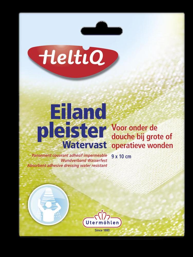 Ban Traditioneel merk Heltiq Eilandpleister watervast 9 x 10cm 4 Stuks - Drogisterij Rozenbroek
